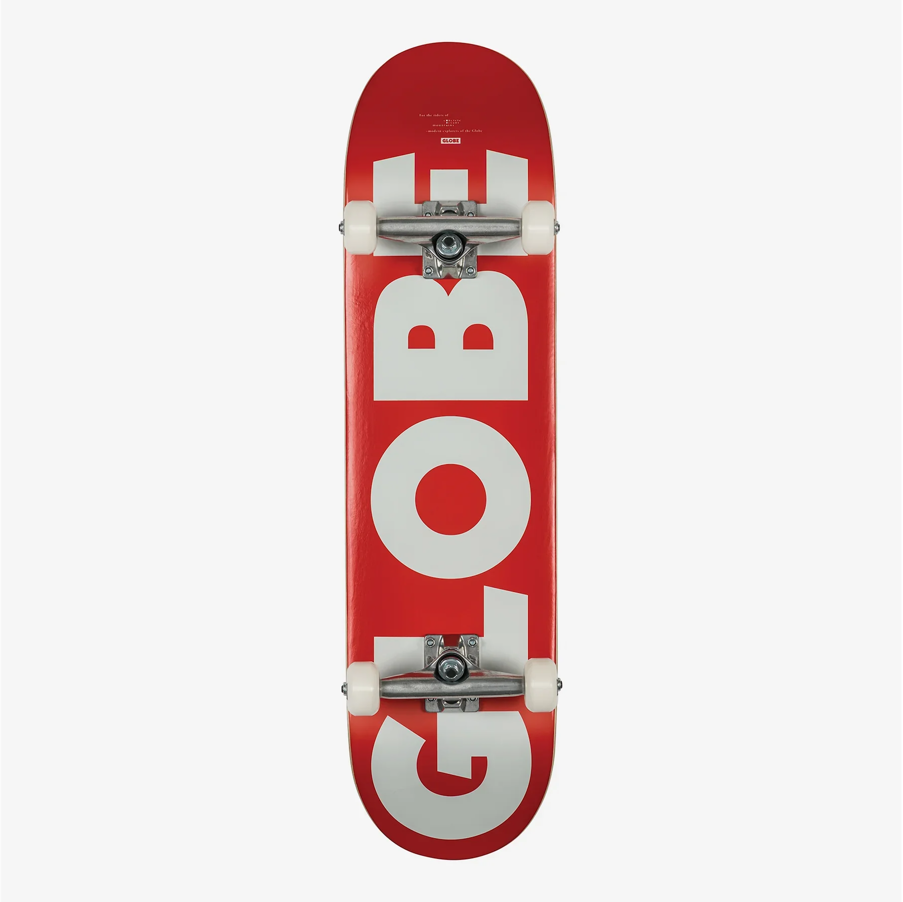 GLOBE - Go Fuber "Red/White""8.25" Complete