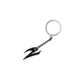 2 RISER PADS - Guitar Keychain "Silver"
