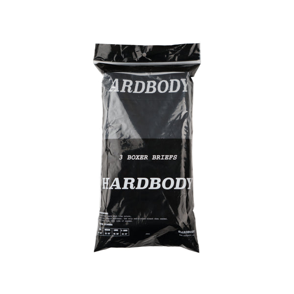 HARDBODY - HARDBODY BOXER BRIEFS (3 PACK) "Black"