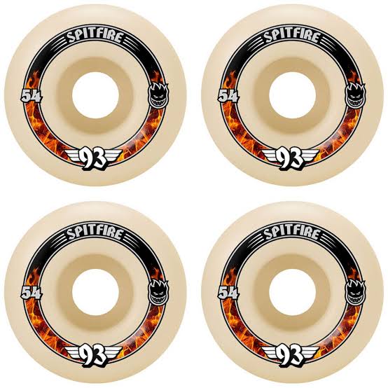 スピットファイア　ラジアルフル 54mm 93a SPITFIRE WHEELS - Formula Four Radial 93A 54mm – Lacquer