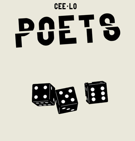 POETS - CEE-LO SCREENED T SHIRT  "White"