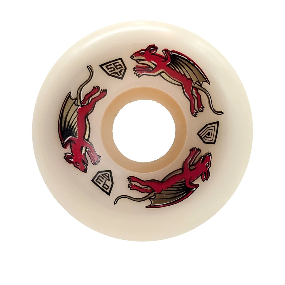 POWELL PERALTA - DRAGON FORMULA NANO RAT "Red" 93A 56mm