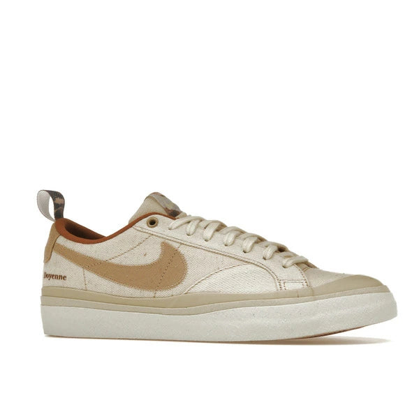 NIKE SB - BLAZER LOW QS Doyenne "COCONUT MILK/RATTAN - LIMESTONE"