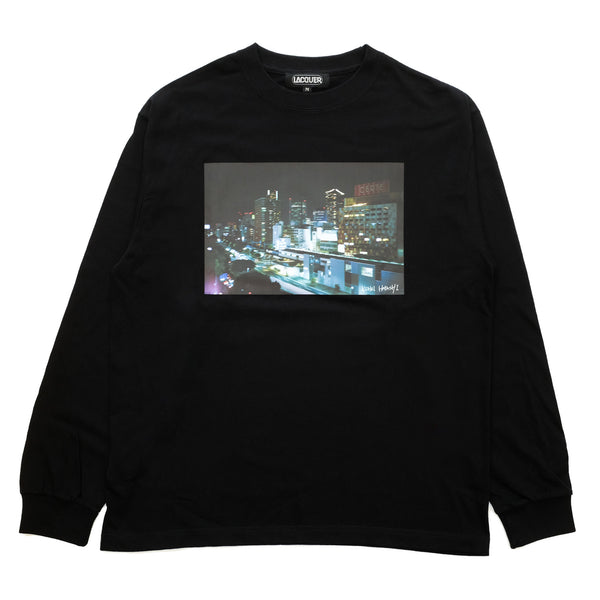LACQUER - Rooftop L/S Tee "Black"