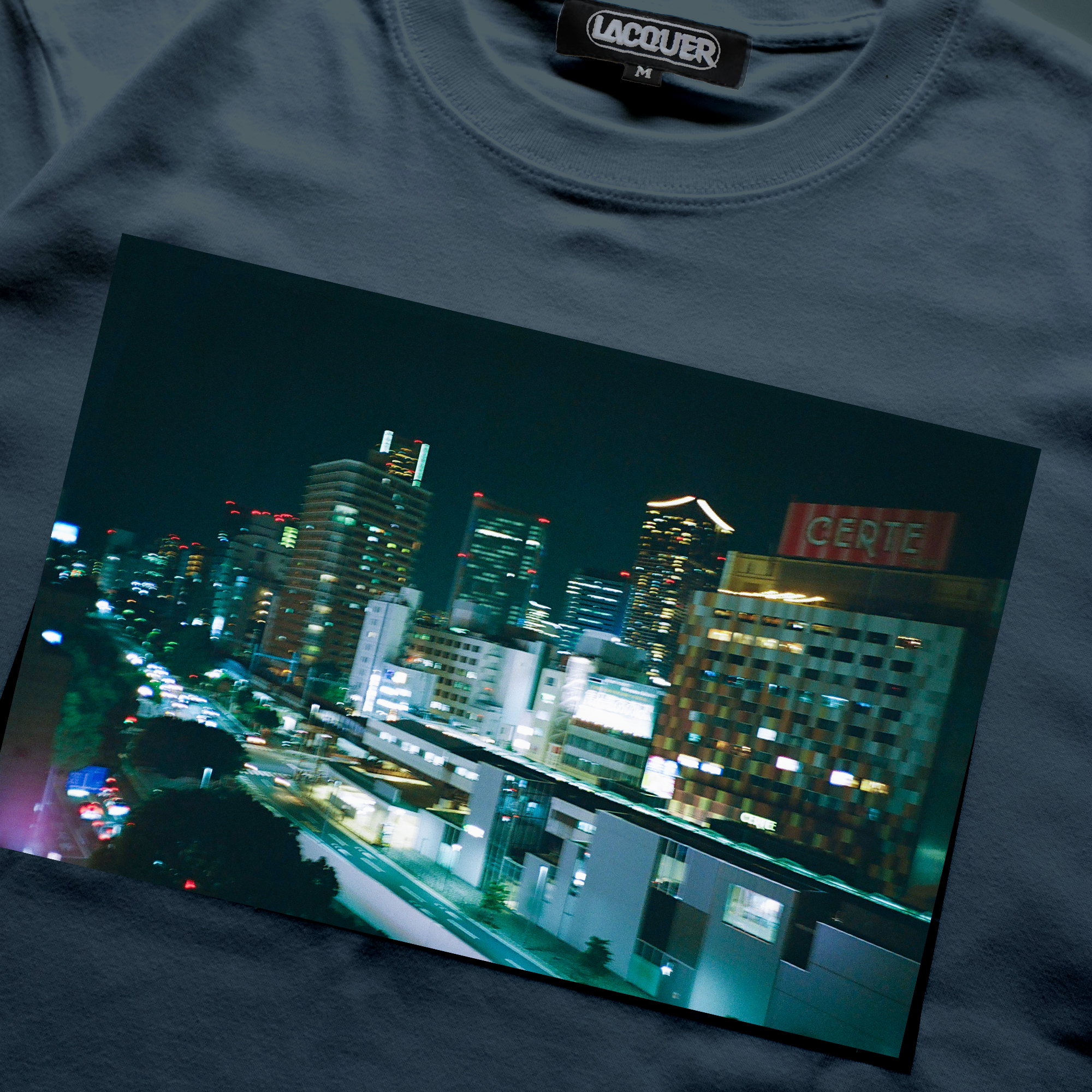 LACQUER - Rooftop S/S Tee "Slate"