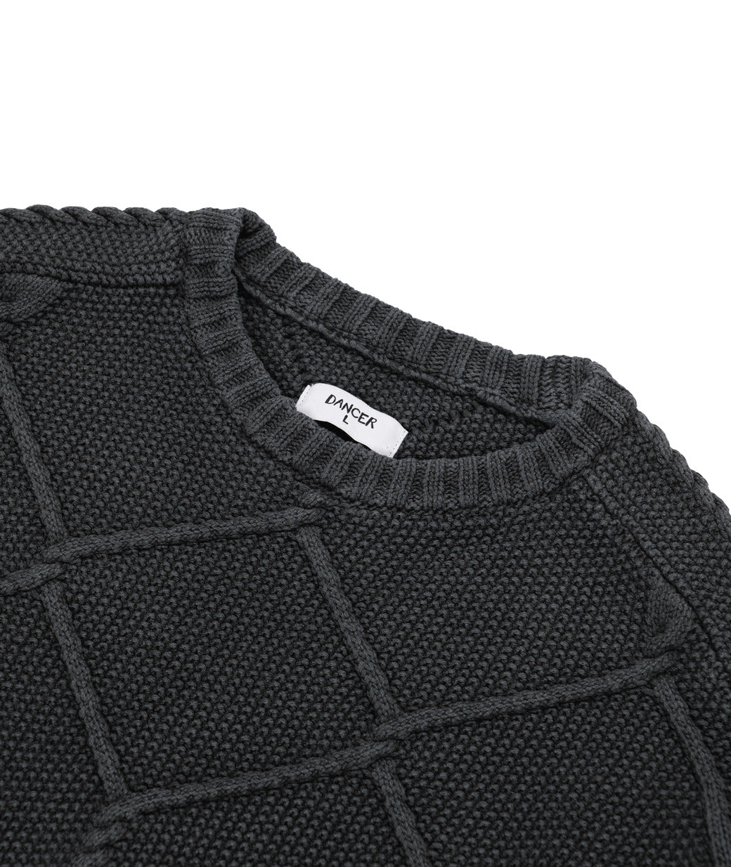 DANCER - Fence Knit "Charoal"