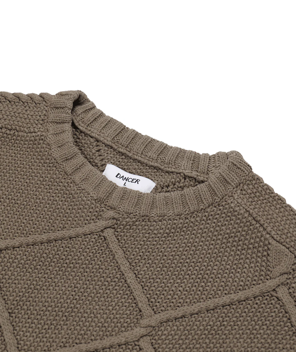 DANCER - Fence Knit "Beige"