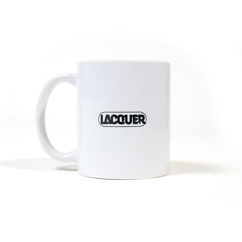 LACQUER - Buchi Collage Mug "White"