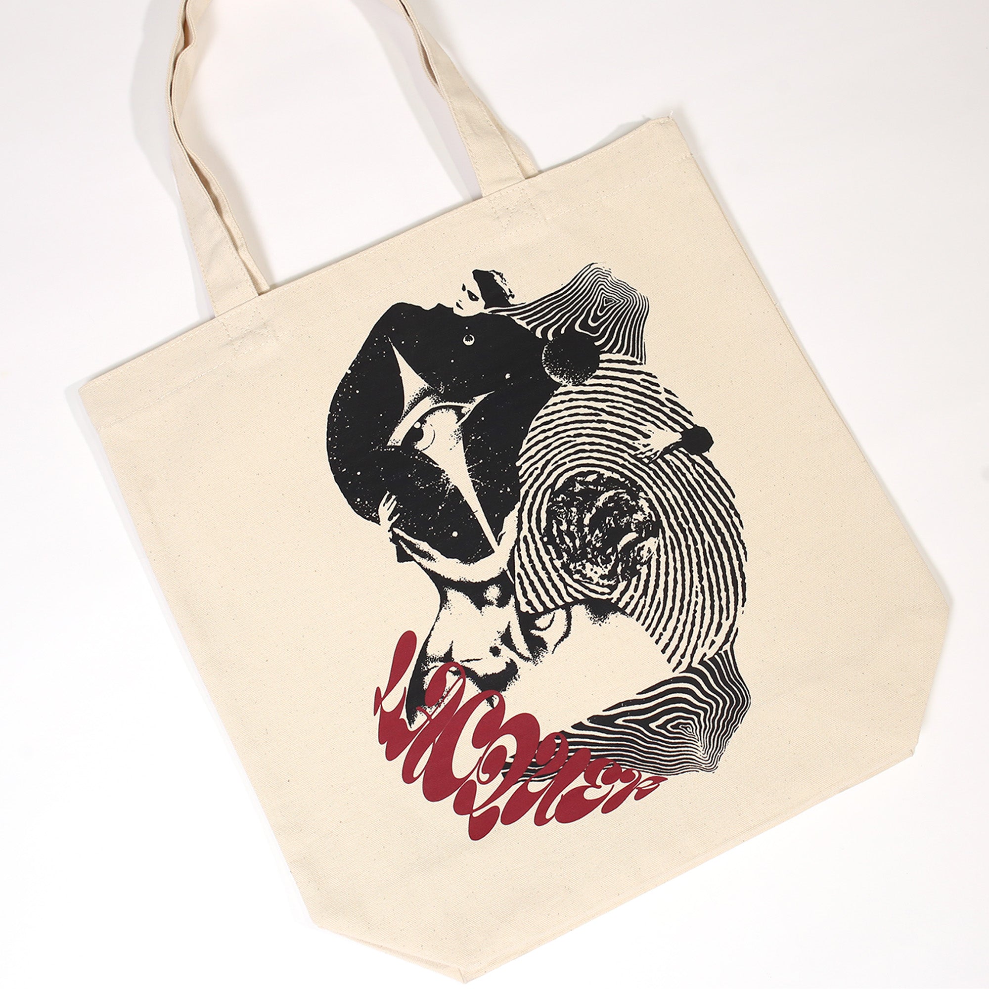 LACQUER - Buchi Collage Tote Bag "Natural"