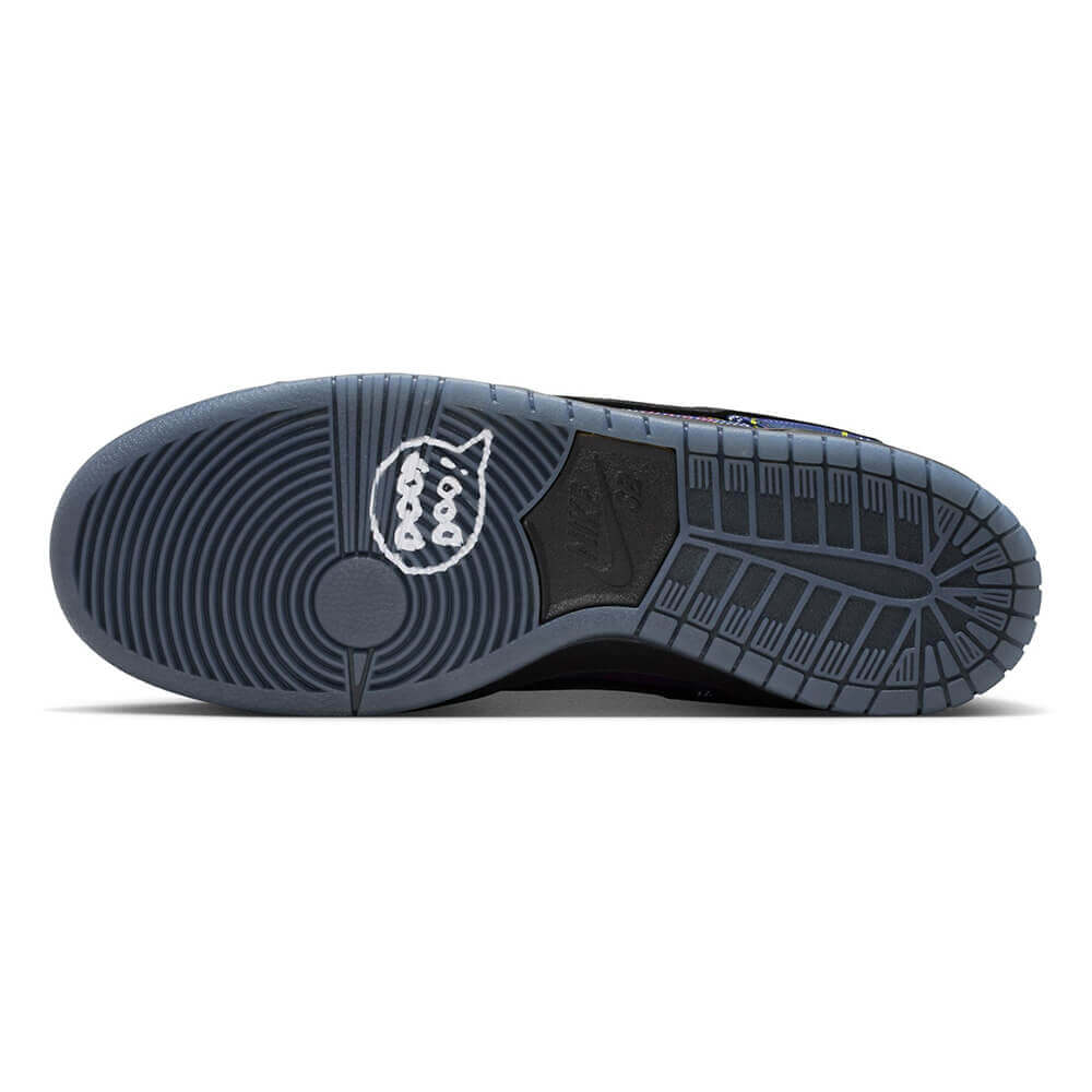 Nardwuar x Nike SB Dunk Low Pro QS "Multi/Black"