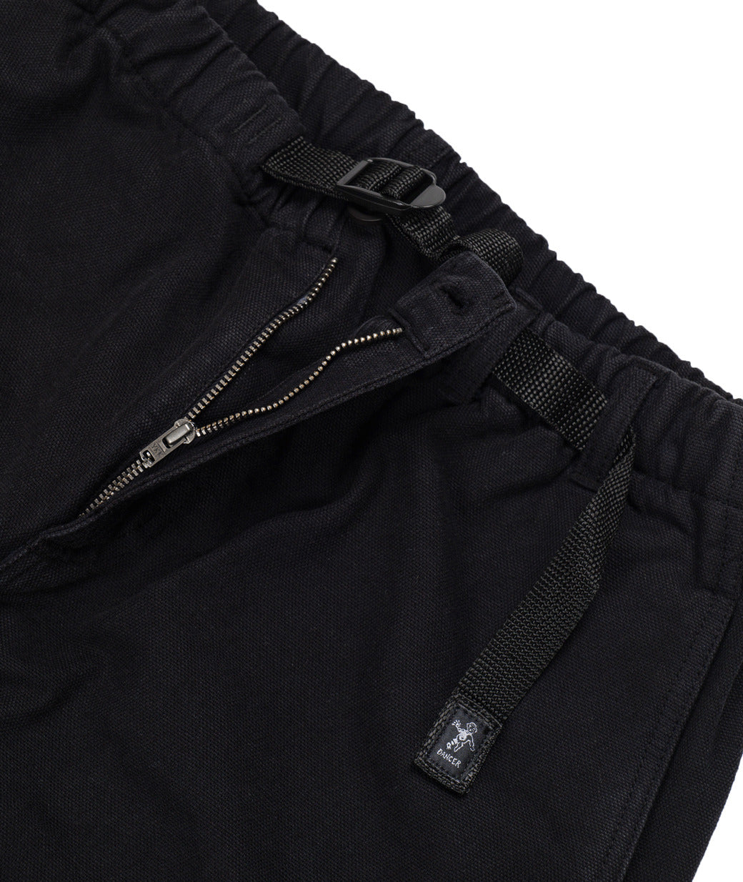 DANCER - Belted Simple Knee Pant  "Black"