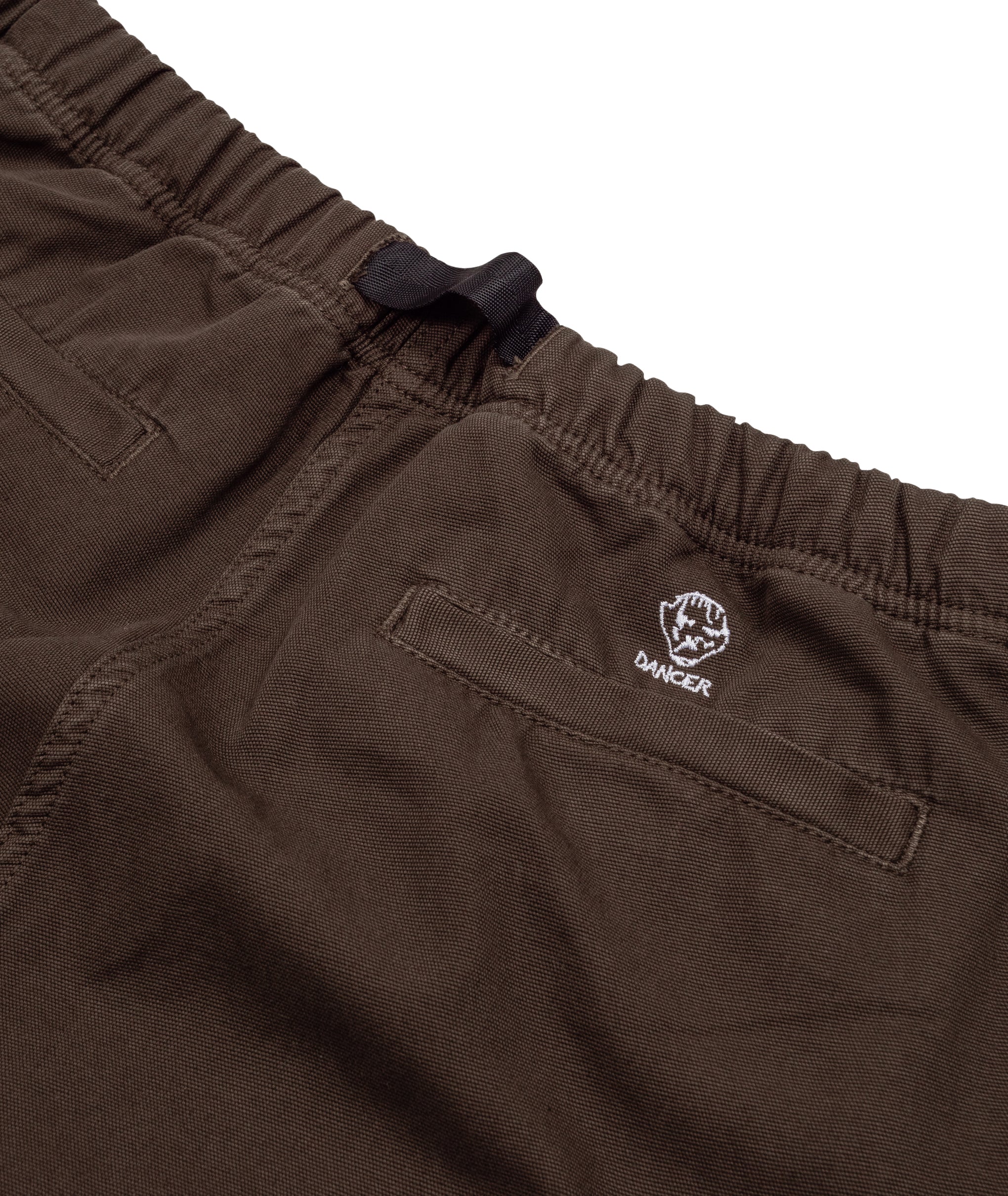 DANCER - Belted Simple Pant "Dirty Green"