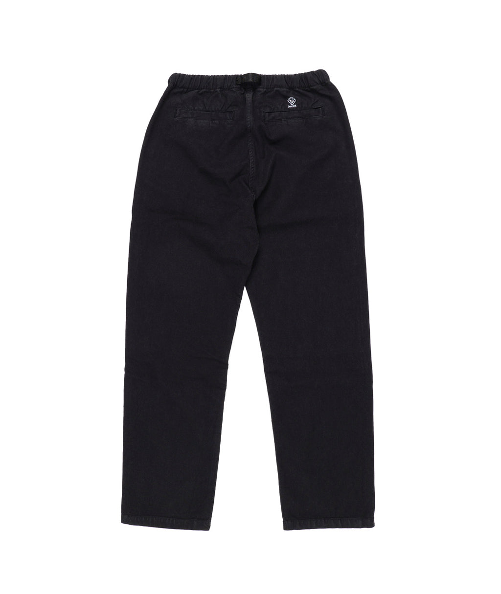 DANCER - Belted Simple Knee Pant  "Black"
