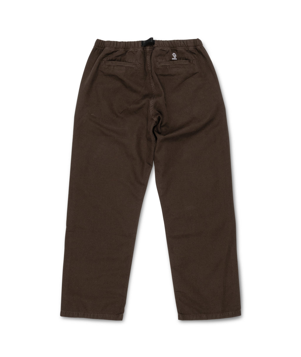 DANCER - Belted Simple Pant "Dirty Green"