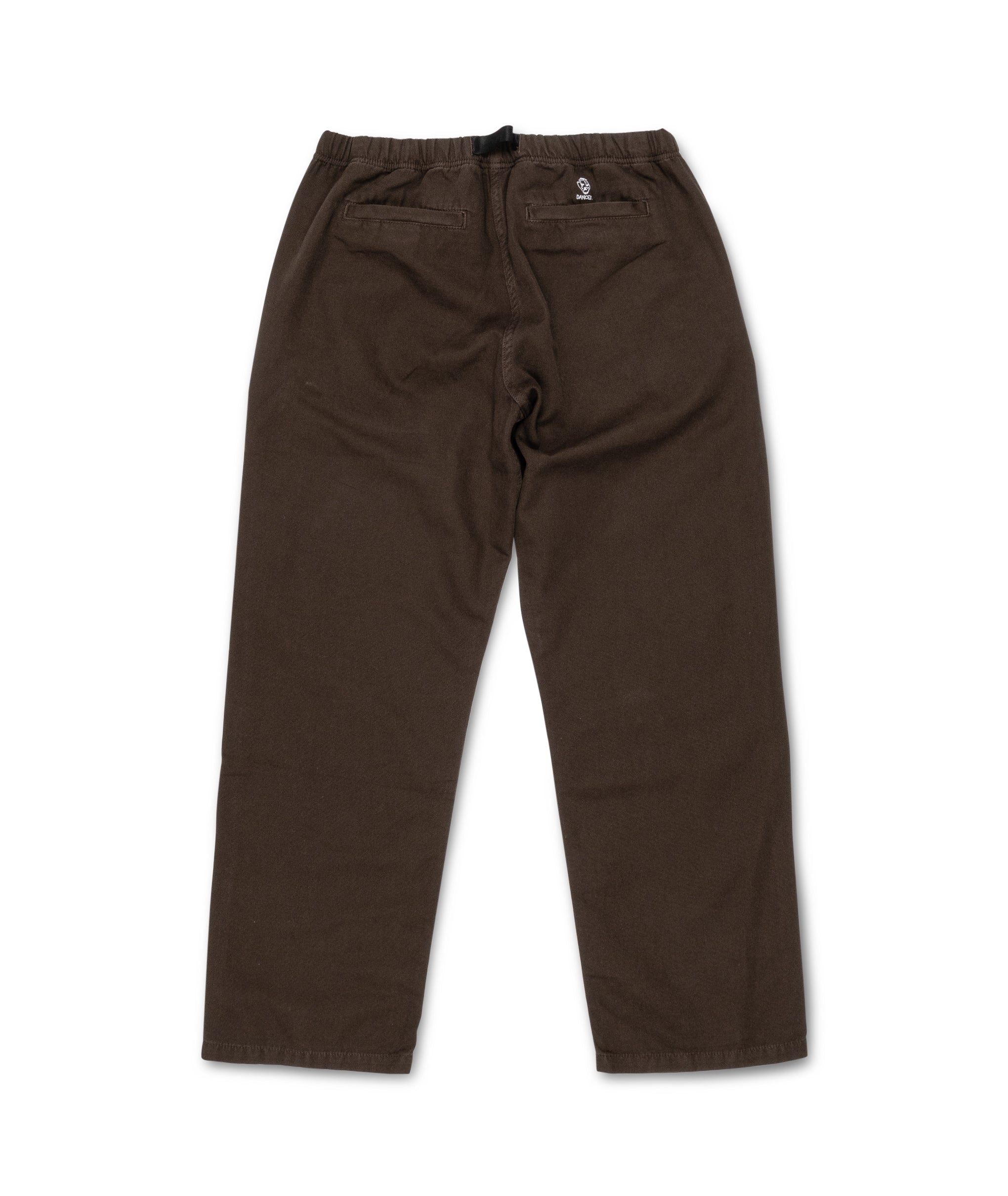 DANCER - Belted Simple Pant "Dirty Green"