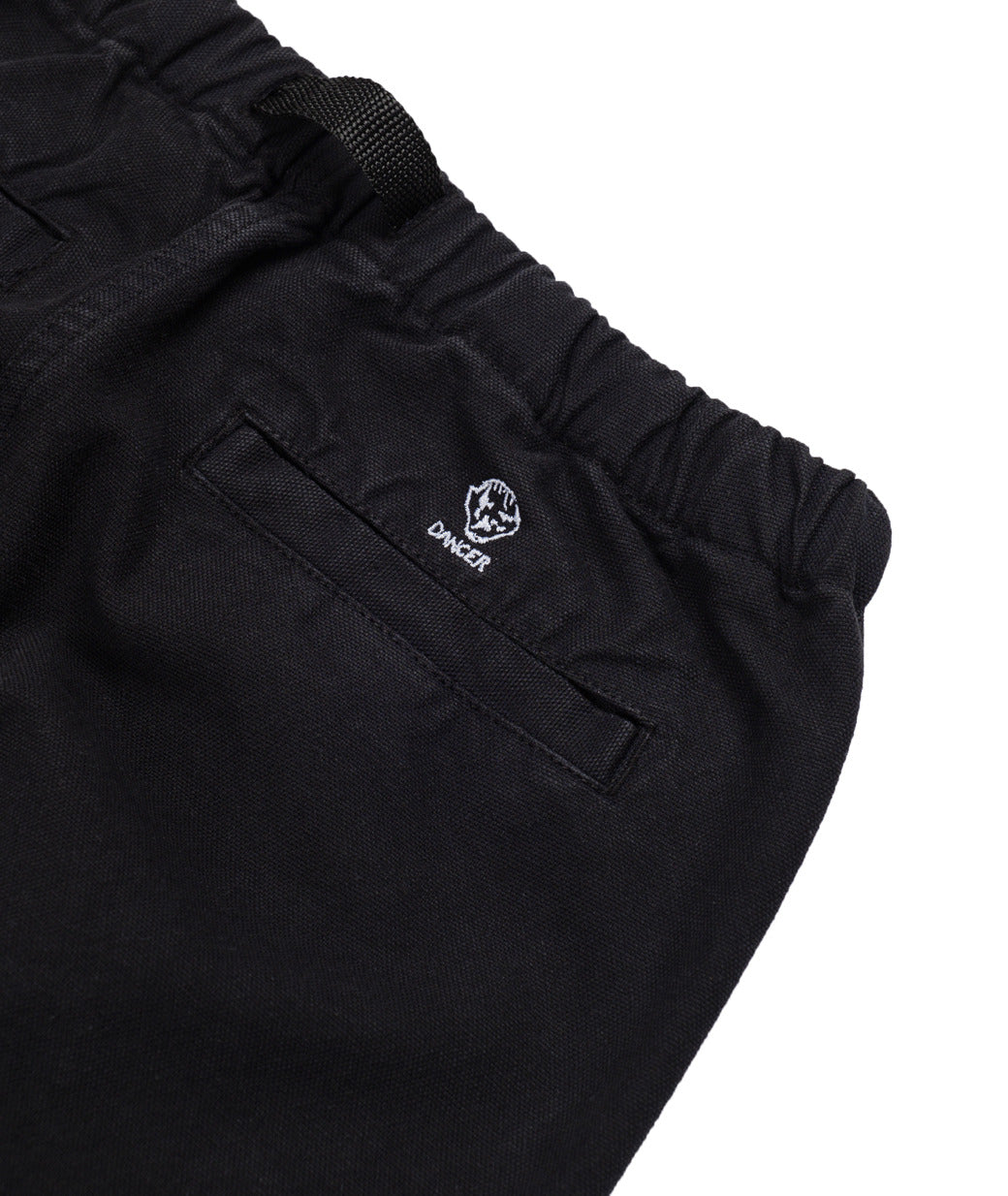 DANCER - Belted Simple Knee Pant  "Black"