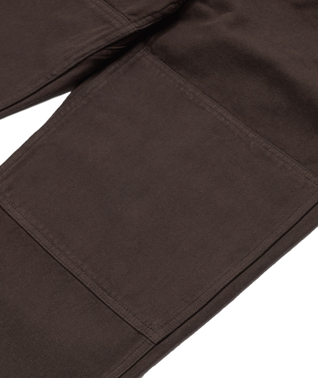 DANCER - Belted Simple Knee Pant  "Brown"