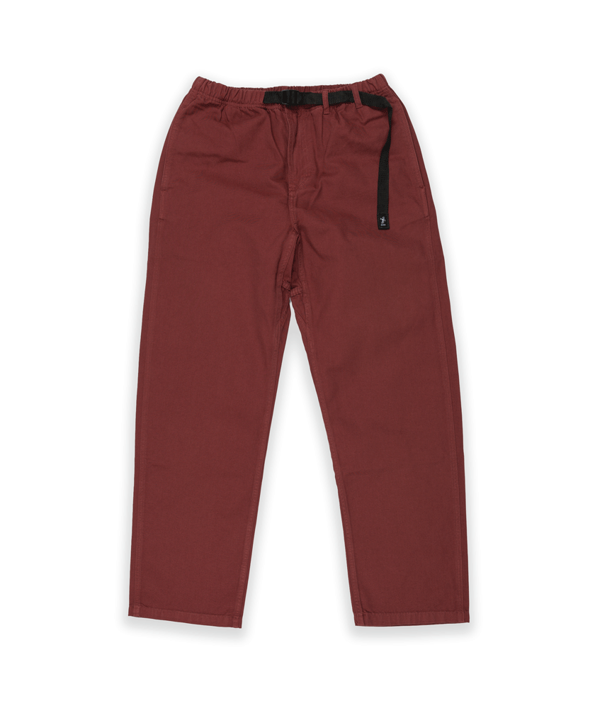 DANCER - Belted Simple Pant "Brick Red"