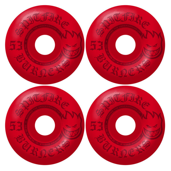 SPITFIRE WHEELS - BURNERS BigHead Shape 99DURO 53mm Red