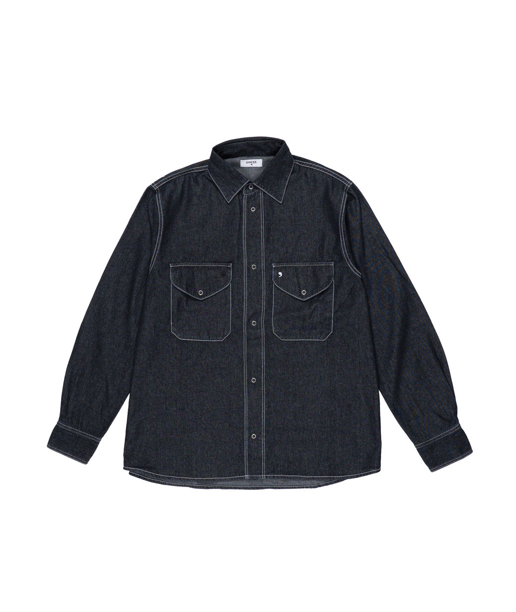 DANCER - Double Pocket Shirt "Black"