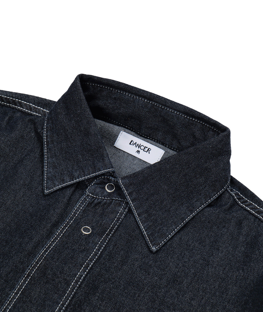 DANCER - Double Pocket Shirt "Black"