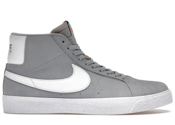 NIKE SB -  ZOOM BLAZER MID ISO "Wolf Grey/White-Wolf Grey"