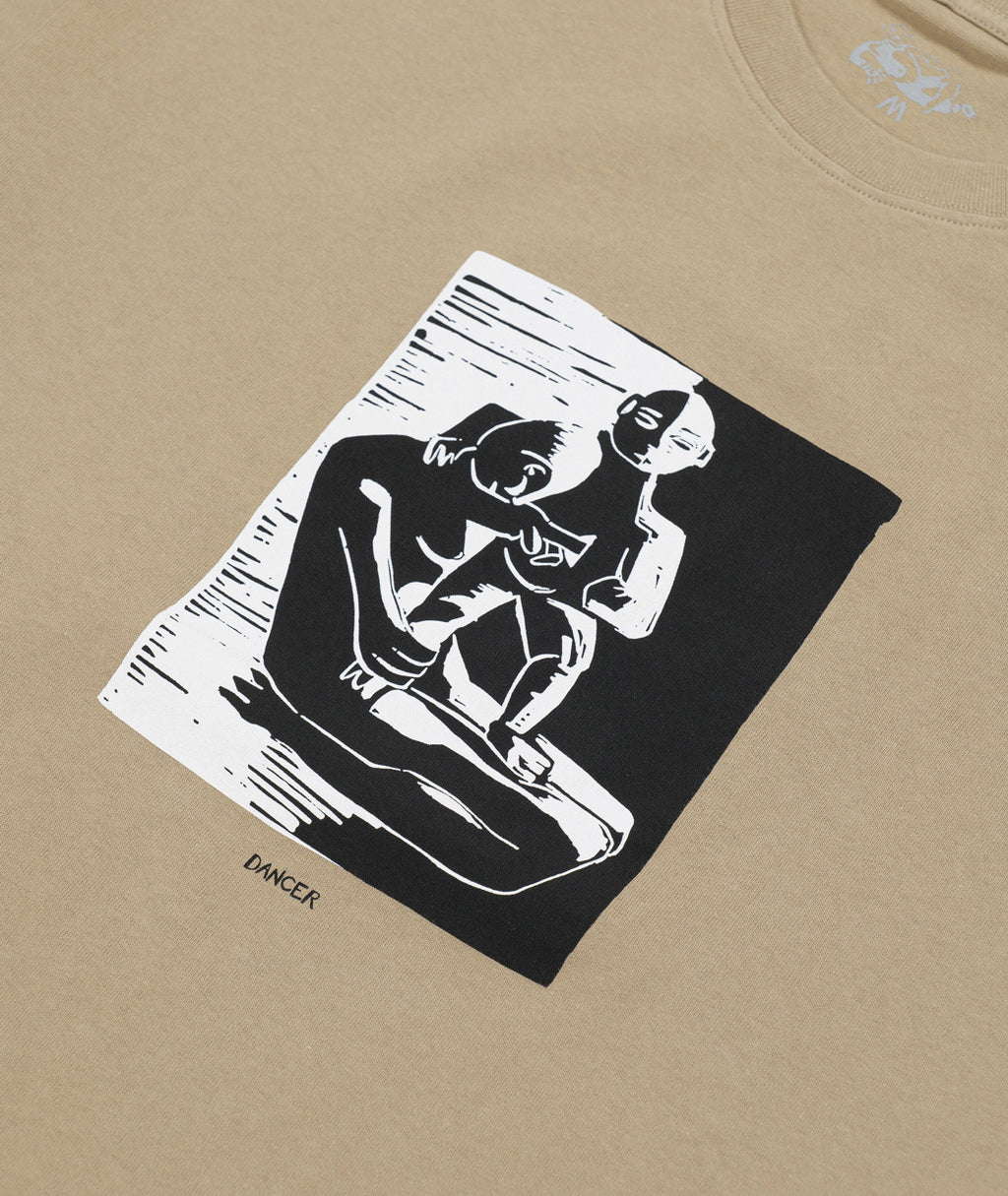 DANCER - Heart Tee "Khaki"