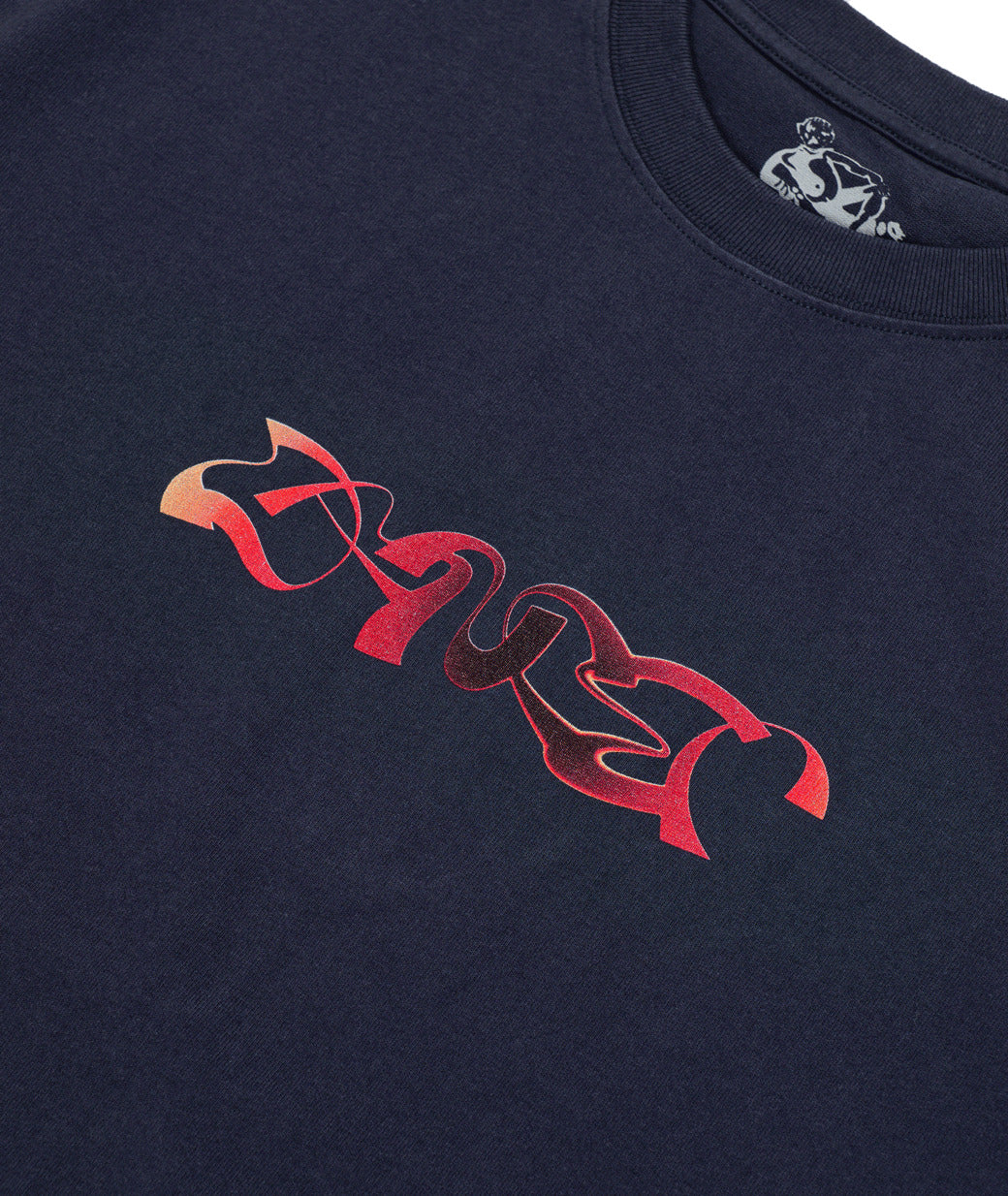 DANCER - Analog Triple Logo Tee "Dark Navy"