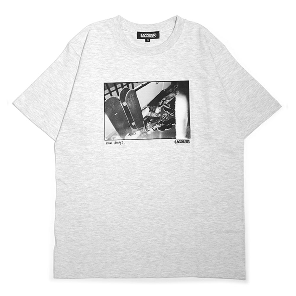 LACQUER - Kohei Hayashi Photo Tee "Ash"