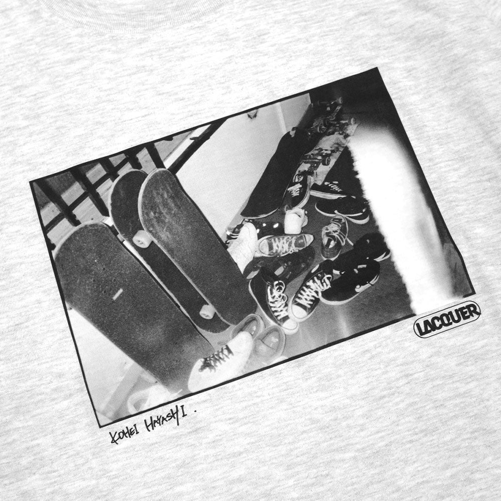 LACQUER - Kohei Hayashi Photo Tee "Ash"