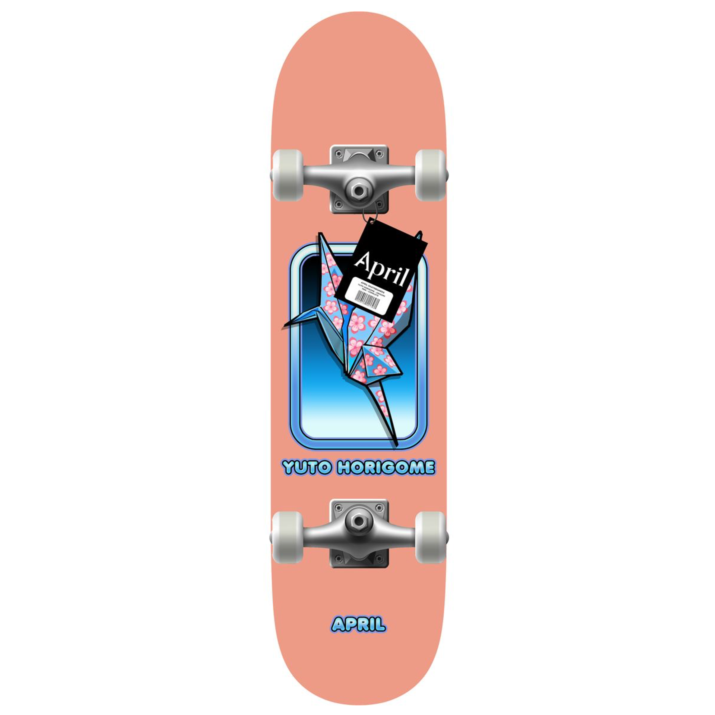APRIL SKATEBOARDS - YUTO HORIGOME - ORIGAMI COMPLETE DECK 7.25 APRIL SKATEBOARDS - YUTO HORIGOME - ORIGAMI COMPLETE DECK 7.25