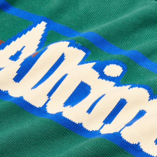 ALLTIMERS - Broadway Knit Sweater "Forest Green"