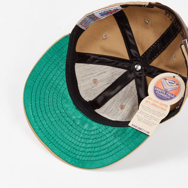 ALLTIMERS - The Critic Ebbets Field Cap "Khaki"