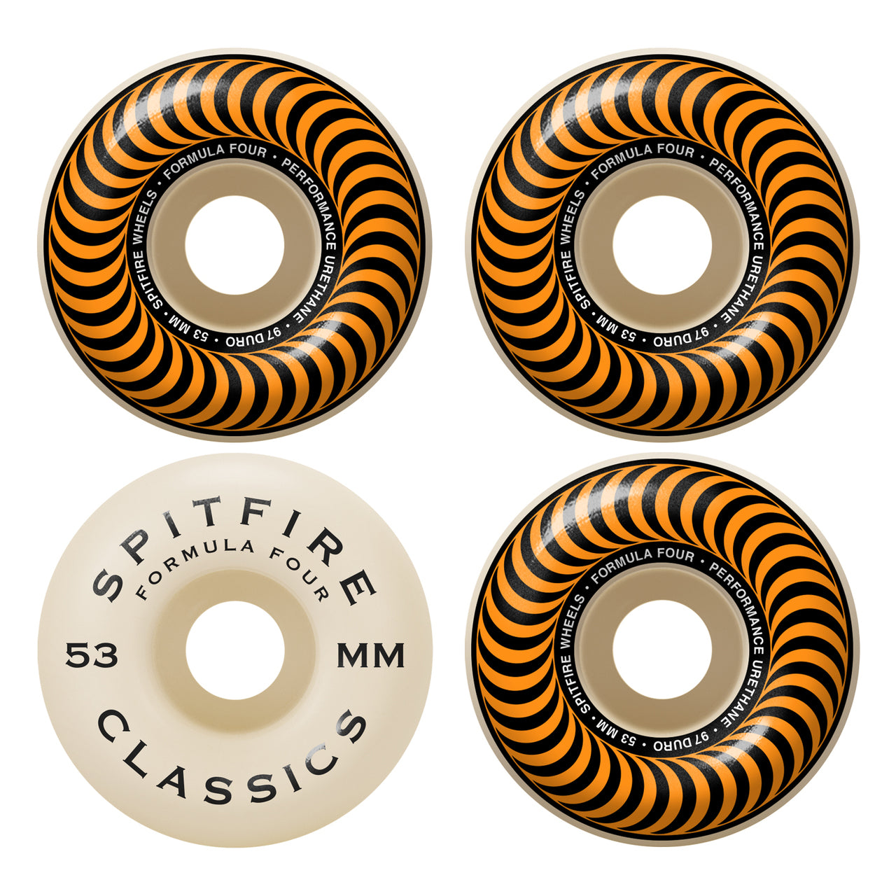 SPITFIRE WHEELS - Formula Four Classic 99A 53mm