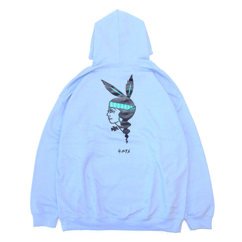 4D7S - PLAYBOY HOODIE "LightBlue"