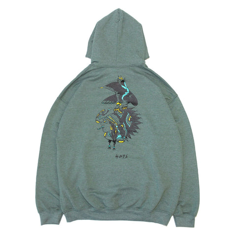 4D7S - HEADDRESS HOODIE "Green"