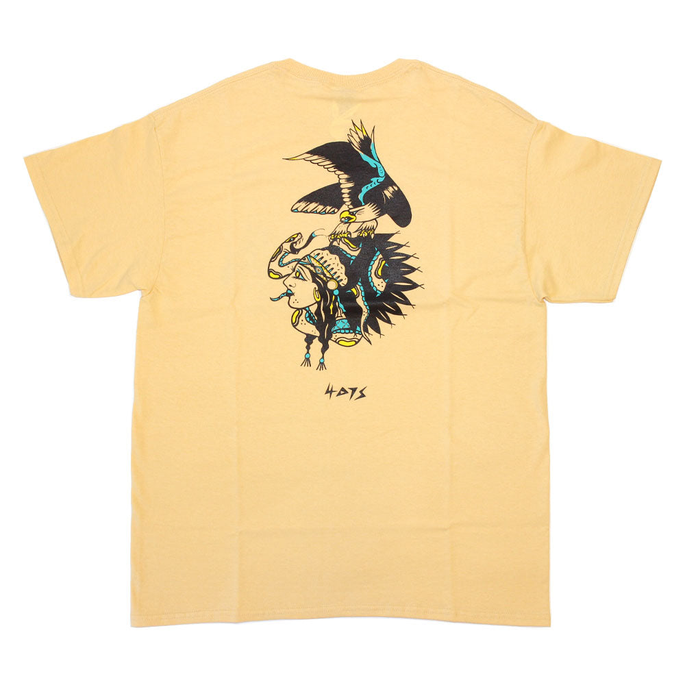 4D7S - HEADDRESS S/S Tee "Yellow"