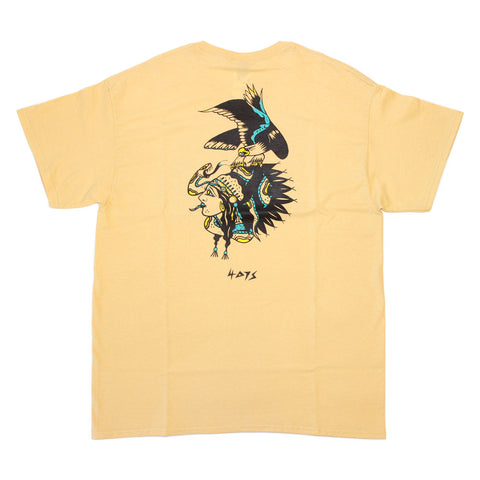 4D7S - HEADDRESS S/S Tee "Yellow"