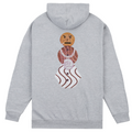 CLASSIC GRIP x QUARTERSNACKS -  BUSS DOWN HOODY "Heather Grey"