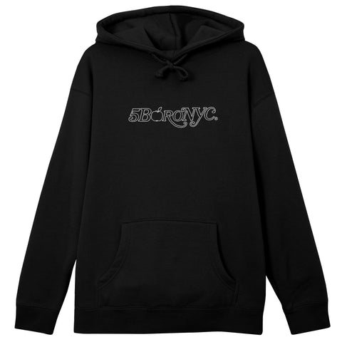 5BORO - 5B X S.M. NY HEADS HOODY "Black"