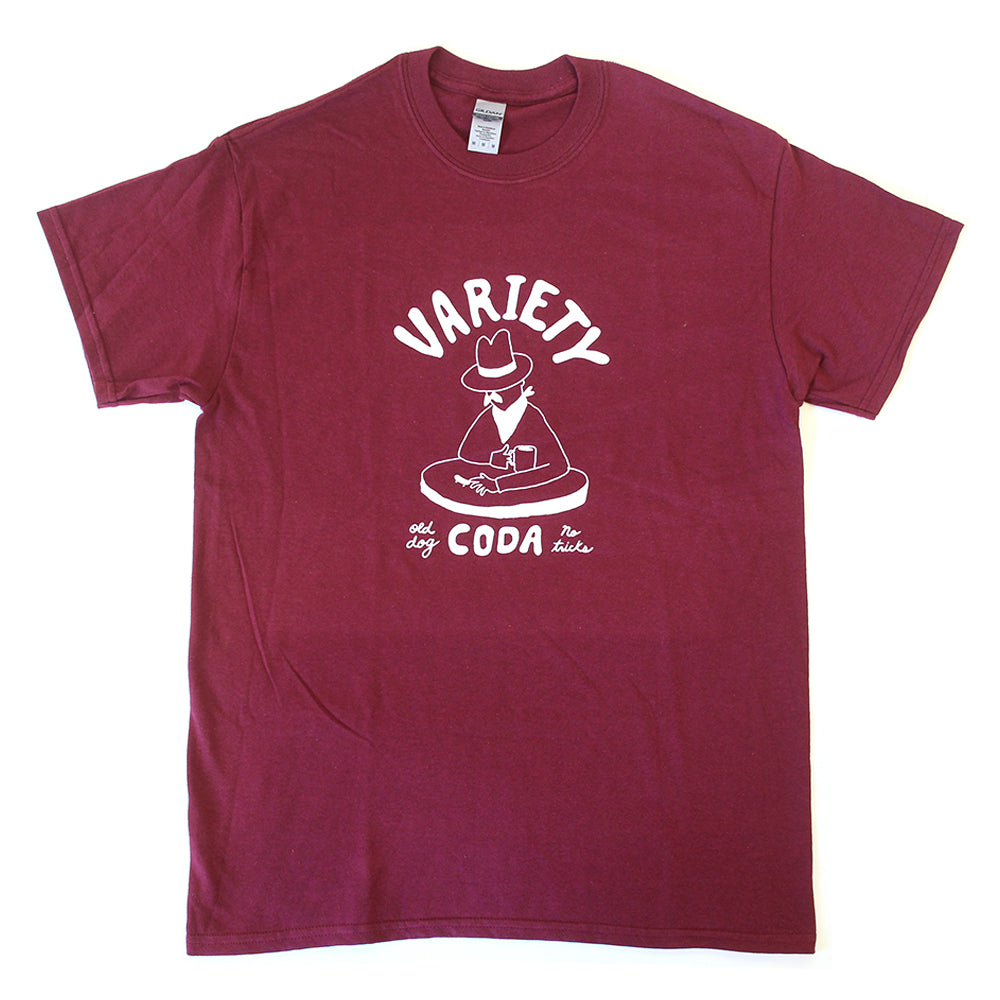 CODA - VARIETY COFFEE TEE "Maroon"