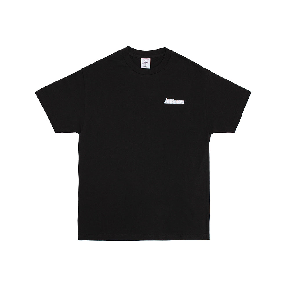 ALLTIMERS - Broadway Embroidered T-Shirt "Black"