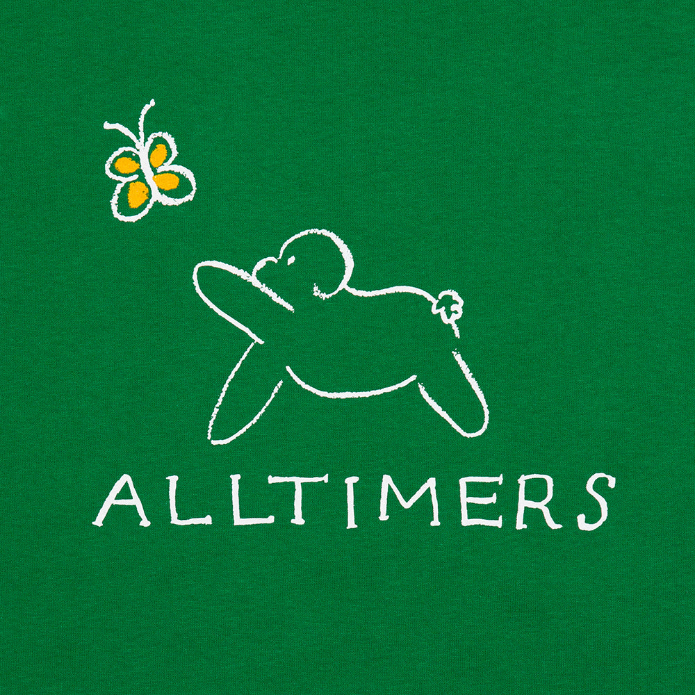 ALLTIMERS - Claire Pup Tee "Kelly Green"