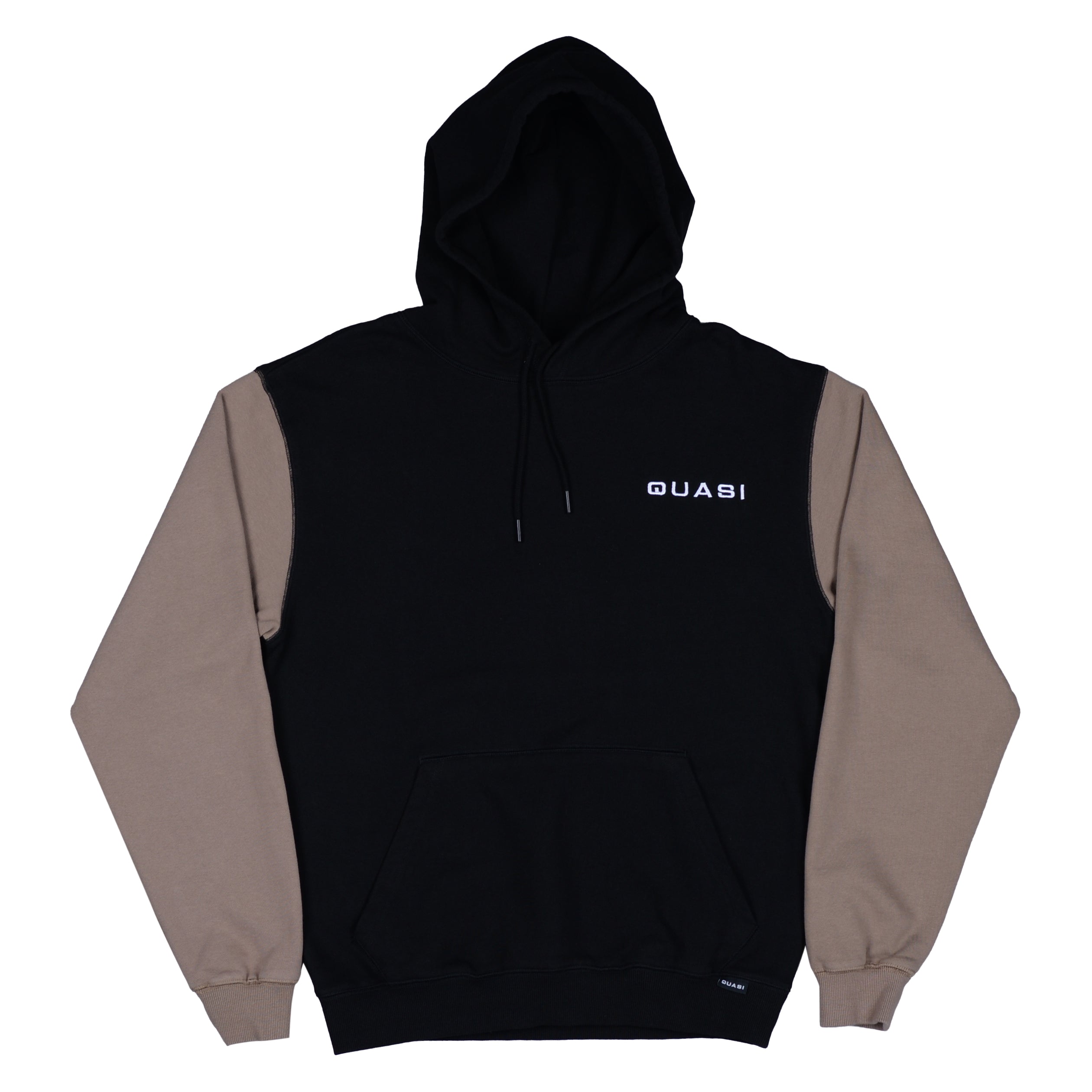QUASI - Blockhead Hood Sweat "Black"