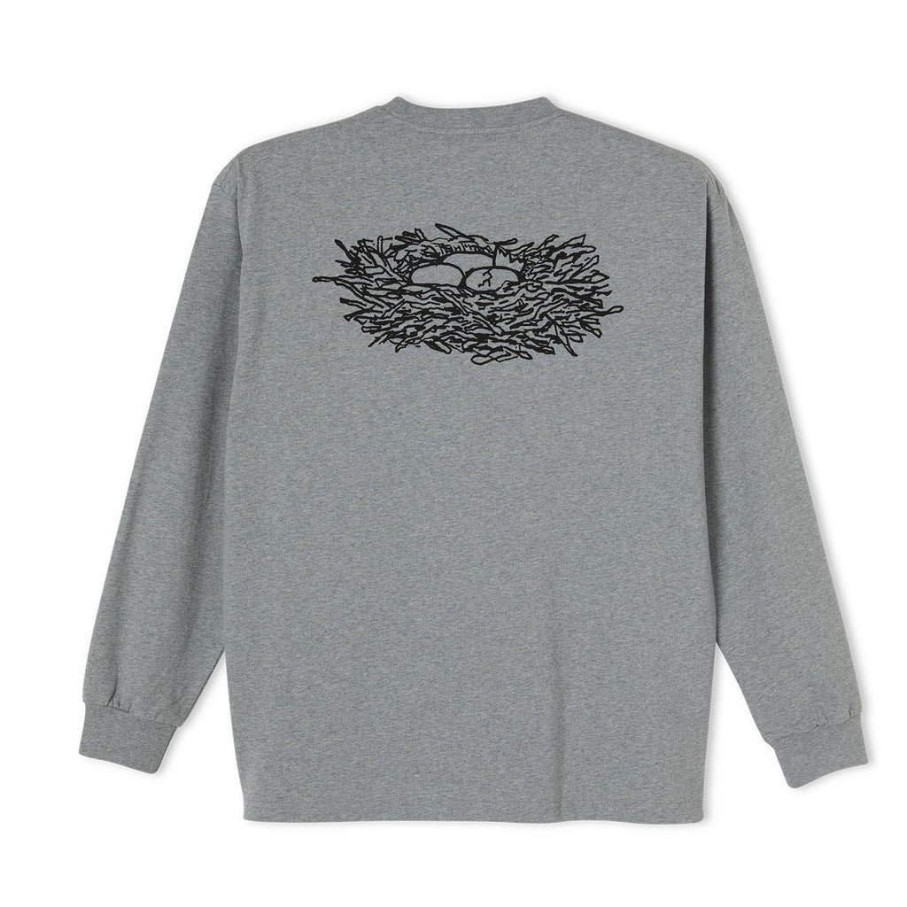 Last Resort AB - Nest LS Tee "Heather Grey"