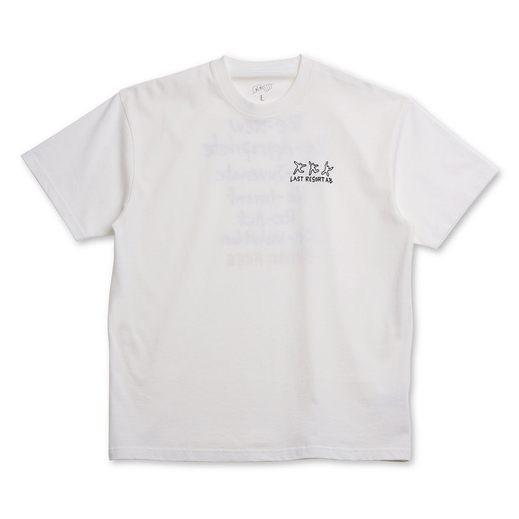 Last Resort AB - Message Tee "White"