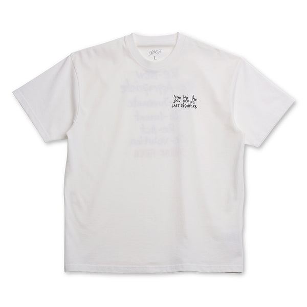 Last Resort AB - Message Tee "White"
