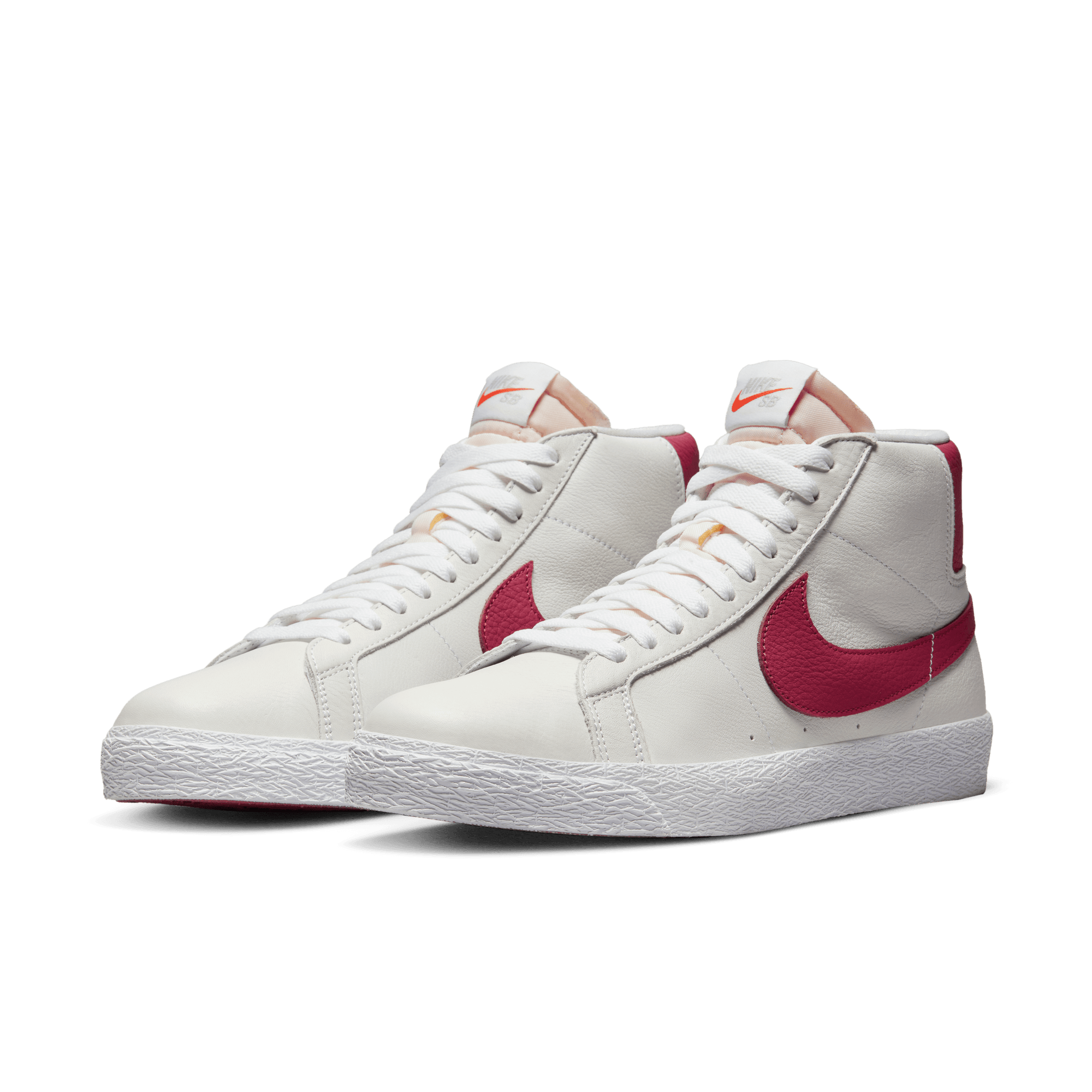 NIKE SB -  ZOOM BLAZER MID ISO "WHITE/SWEET BEET-WHITE"