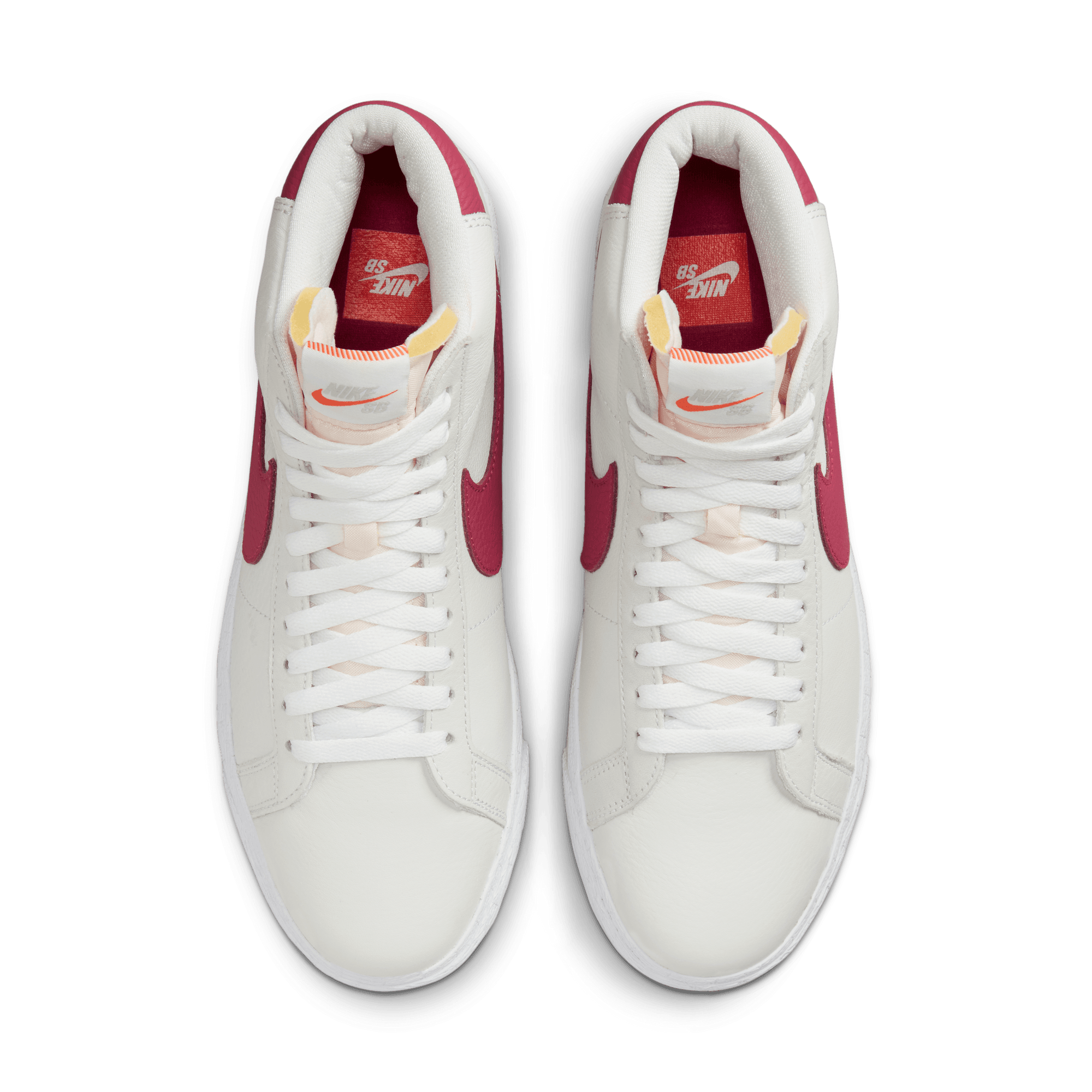 NIKE SB -  ZOOM BLAZER MID ISO "WHITE/SWEET BEET-WHITE"