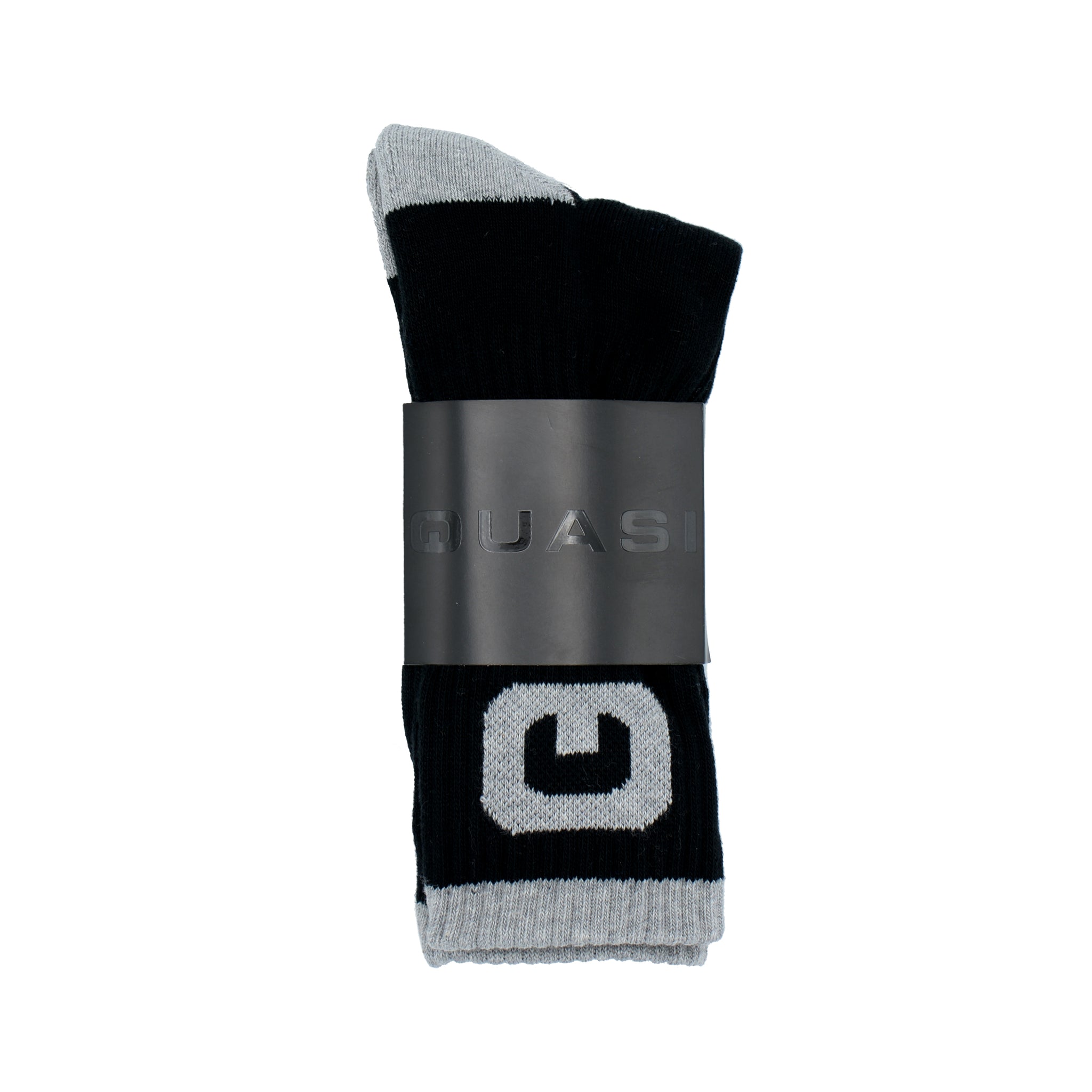 QUASI  - Euro Sock [1 Pair] - "Black"